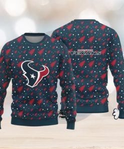 Christmas Sweater Houston Texans Christmas Pine Tree Patterns Pattern 3D Sweater