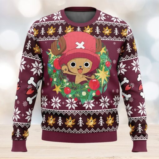 Christmas Tony Tony Chopper One Piece Ugly Christmas Sweater