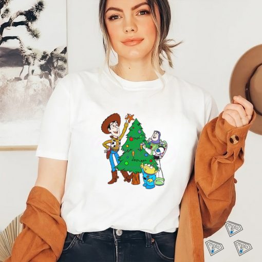 Christmas Toy Story Woody And Buzz Lightyear shirt