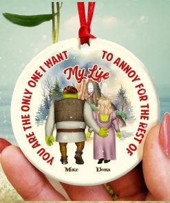 Christmas Tree Gifts Personalized Ornament, Gifts For Couple