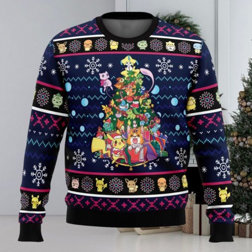 Christmas Tree Pokemon Ugly Christmas Sweater