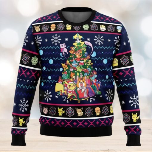 Christmas Tree Pokemon Ugly Christmas Sweater