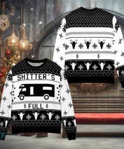 Christmas Vacation Shitters Black Ugly Christmas Sweaters Style Gift