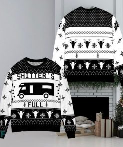 Christmas Vacation Shitters Black Ugly Christmas Sweaters Style Gift