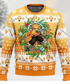 Christmas Zenitsu Agatsuma Demon Slayer Ugly Christmas Sweater