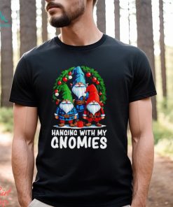 Christmas hanging with my Gnomies Merry Christmas 2023 shirt, hoodie, sweater, long sleeve and tank top Christmas hanging with my Gnomies Merry Christmas 2023 shirt