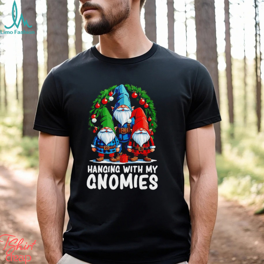 Christmas hanging with my Gnomies Merry Christmas 2023 shirt Christmas hanging with my Gnomies Merry Christmas 2023 shirt