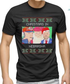 Christmas in Nebraska ugly Christmas shirt