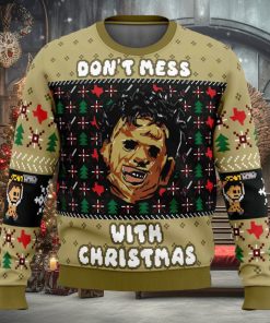 Christmas in Texas Leatherface Ugly Christmas Sweater