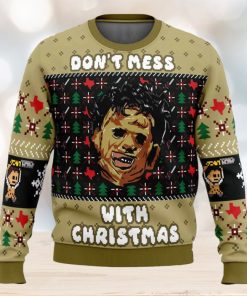 Christmas in Texas Leatherface Ugly Christmas Sweater