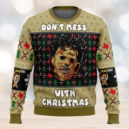 Christmas in Texas Leatherface Ugly Christmas Sweater