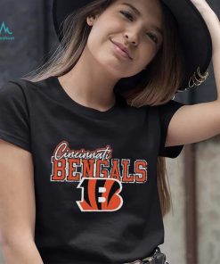 Cincinnati Bengals Gameday Couture s In The Spotlight Tonal Leopard ShirtPullover