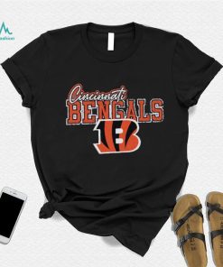 Cincinnati Bengals Gameday Couture s In The Spotlight Tonal Leopard ShirtPullover