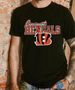 Cincinnati Bengals Gameday Couture s In The Spotlight Tonal Leopard ShirtPullover