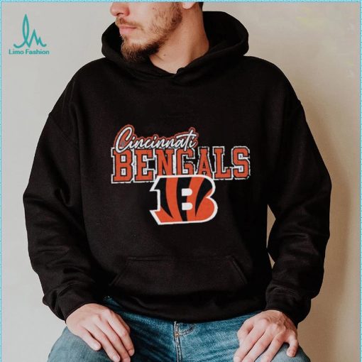 Cincinnati Bengals Gameday Couture s In The Spotlight Tonal Leopard ShirtPullover