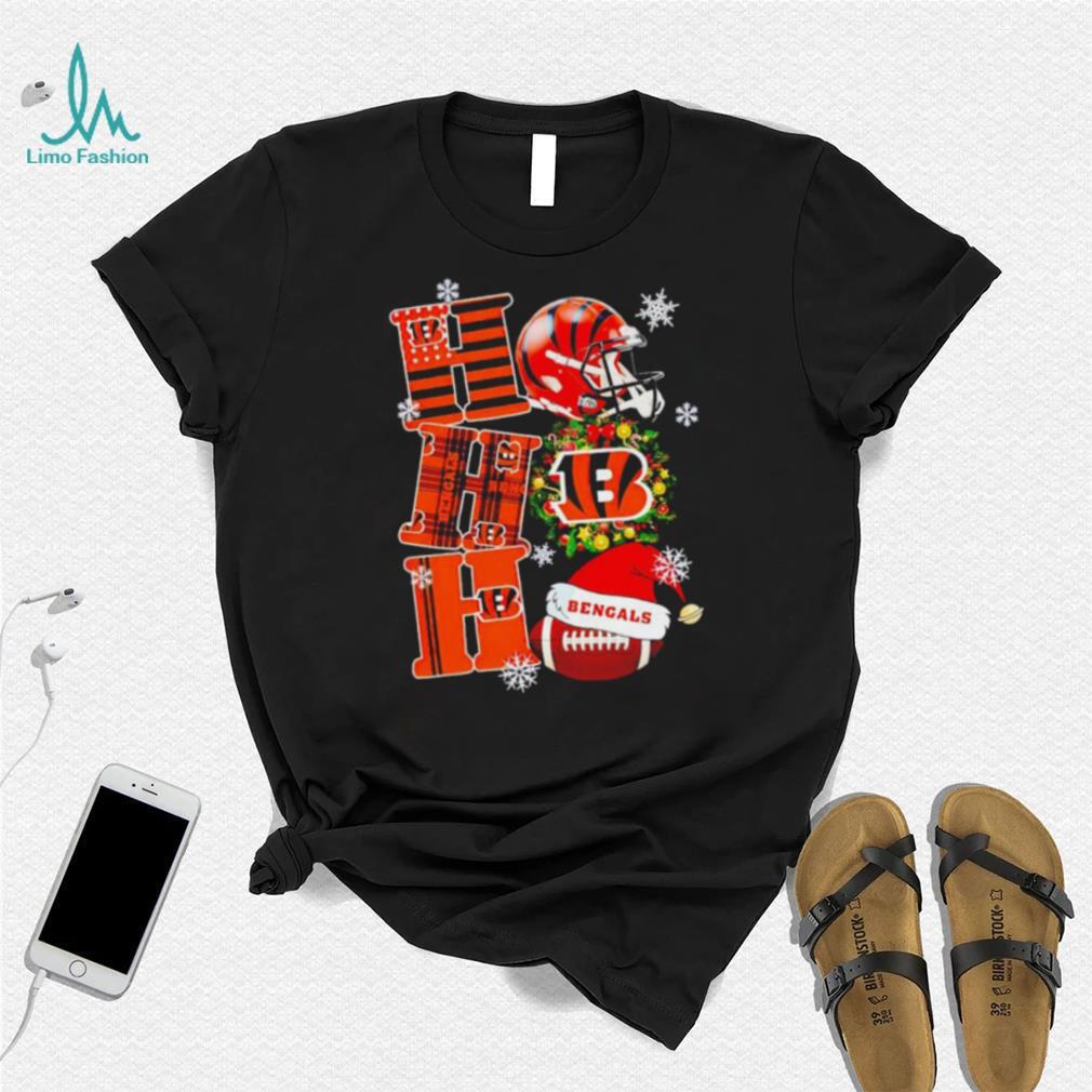 Cincinnati Bengals NFL ho ho ho Christmas shirt Cincinnati Bengals NFL ho ho ho Christmas shirt