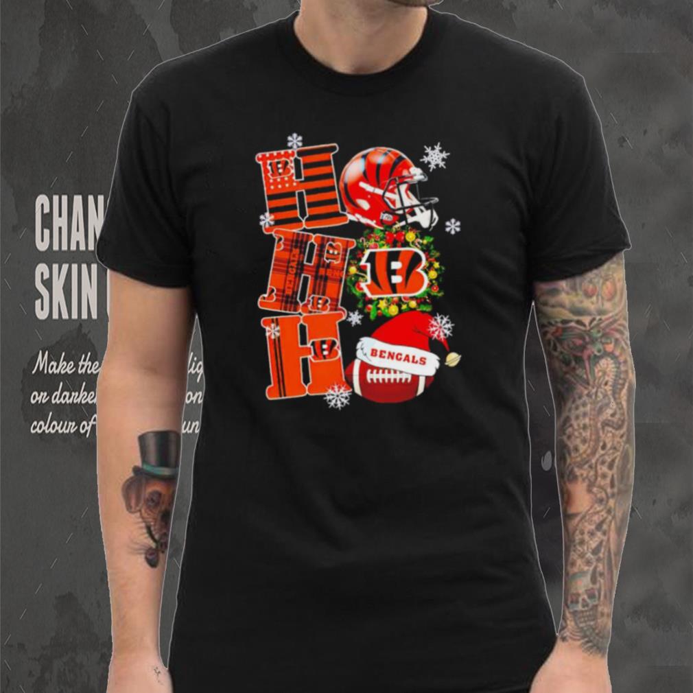 Cincinnati Bengals NFL ho ho ho Christmas shirt Cincinnati Bengals NFL ho ho ho Christmas shirt