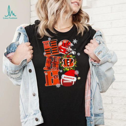 Cincinnati Bengals NFL ho ho ho Christmas shirt