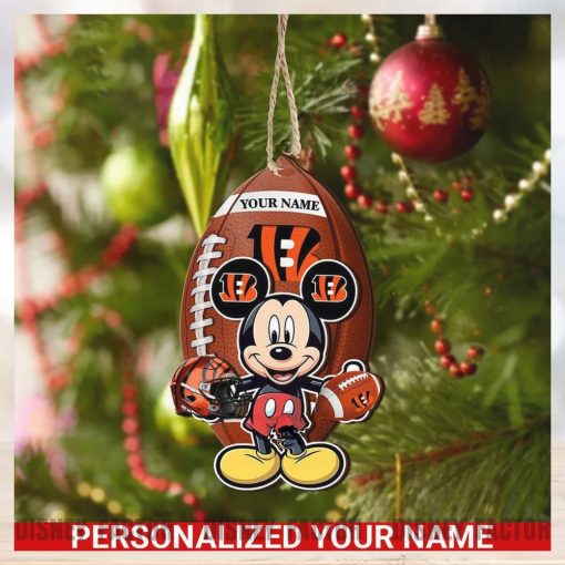 Cincinnati Bengals Ornaments, Mickey Mouse Christmas Decorations, Nfl Gift