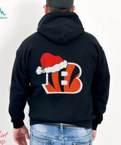 Cincinnati Bengals logo Santa Hat Christmas 2023 Shirt