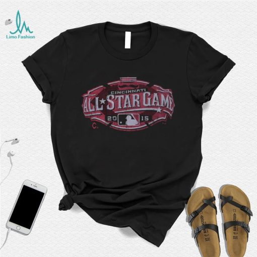 Cincinnati Reds Majestic Threads Black All Star Game T Shirt