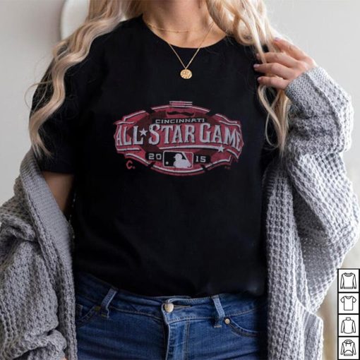 Cincinnati Reds Majestic Threads Black All Star Game T Shirt