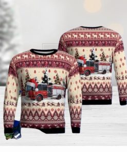 City Of Girard Fire Department Girard Ohio Ugly Christmas Sweaters Style Gift For Men And Women