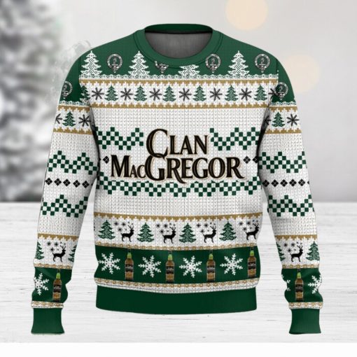 Clan Macgregor All Over Printed Ugly Christmas Sweater 2023 Christmas Gift Ideas Holiday Gift