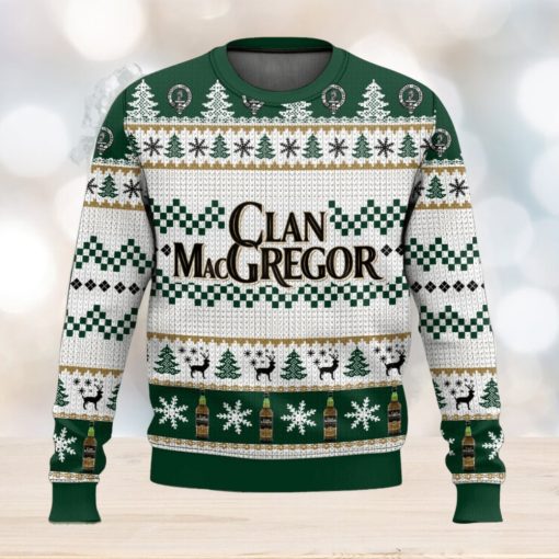 Clan Macgregor All Over Printed Ugly Christmas Sweater 2023 Christmas Gift Ideas Holiday Gift