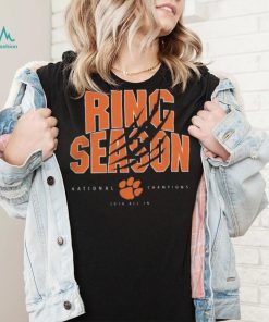 Clemson Ring Season National Champions Shirt