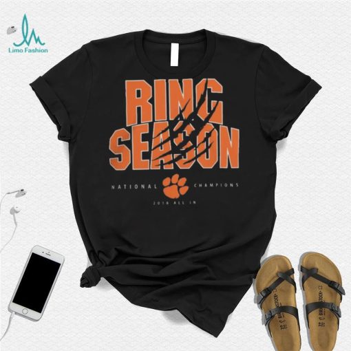 Clemson Ring Season National Champions Shirt