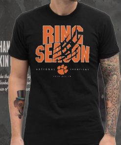 Clemson Ring Season National Champions Shirt