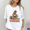 Clemson Santa Grinch And Santa Dog Christmas Shirt