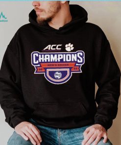 Clemson Tigers Blue 84 2023 ACC Men's Soccer Conference Tournament Champions Locker Room T Shirt