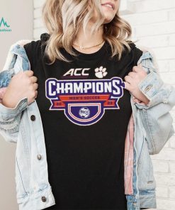 Clemson Tigers Blue 84 2023 ACC Men's Soccer Conference Tournament Champions Locker Room T Shirt