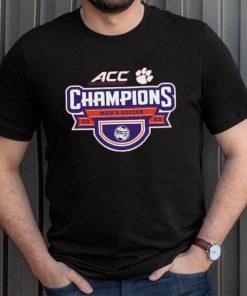 Clemson Tigers Blue 84 2023 ACC Men's Soccer Conference Tournament Champions Locker Room T Shirt