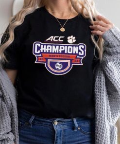 Clemson Tigers Blue 84 2023 ACC Men's Soccer Conference Tournament Champions Locker Room T Shirt