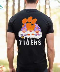 Clemson Tigers football team logo Gnomies Merry Christmas shirt