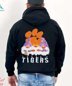 Clemson Tigers football team logo Gnomies Merry Christmas shirt