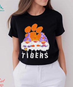 Clemson Tigers football team logo Gnomies Merry Christmas shirt