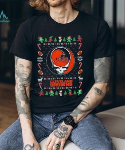 Cleveland Browns Gratefull Dead Ugly Christmas Shirt