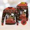 Bigfoot Believe 3D Ugly Christmas Sweater Gift For Family Christmas Gift