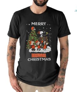 Cleveland Browns Snoopy Family Christmas Shirt