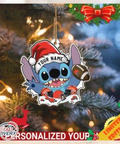 Cleveland Browns Stitch Ornament NFL Christmas With Stitch Ornament