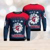 Cleveland Browns Logo Big Snowflake Pattern Ugly Christmas Sweater