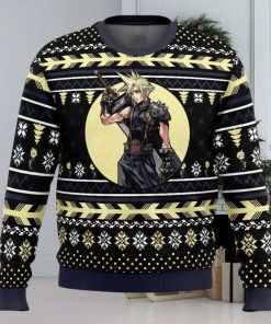 Cloud Final Fantasy Ugly Christmas Sweater