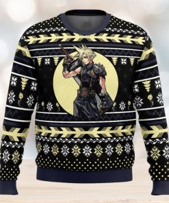 Cloud Final Fantasy Ugly Christmas Sweater