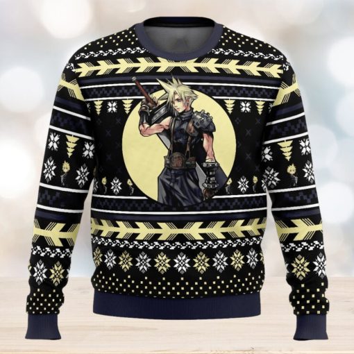 Cloud Final Fantasy Ugly Christmas Sweater