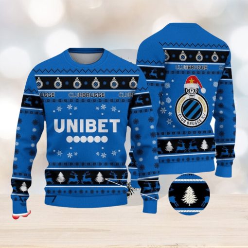 Club Brugge KV Ugly Christmas Sweater Ideal Gift For Fans