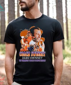 Coach Swinney Dabo Swinney The Winningest Coach In Clemson History T Shirt